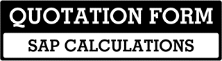 SAP Calculations Quote  For Portglenone